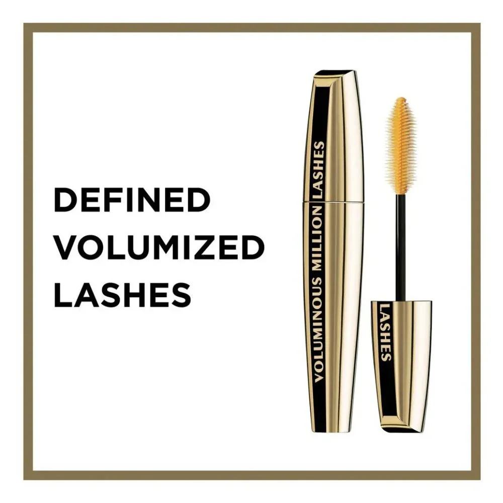 SEALED ~ L'Oreal Voluminous Million Lashes Mascara - Black Brown 655